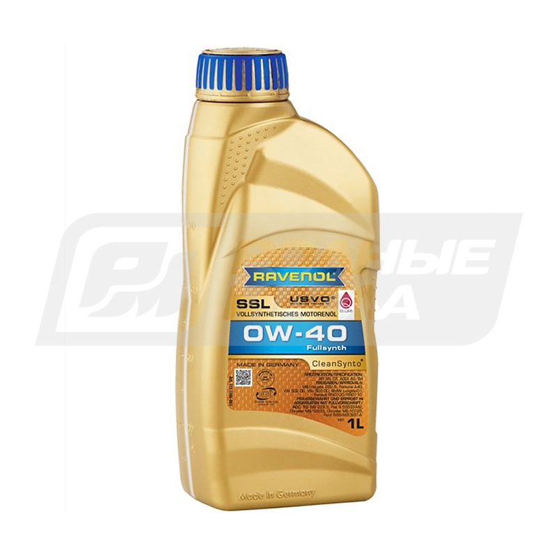 RAVENOL SSL 0W40, 1л 111110800101999
